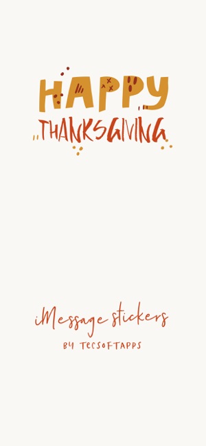 Thanksgiving Stickers Set