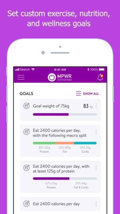 MPWR Fitness screenshot 2