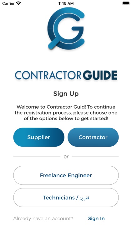 Contractor Guides