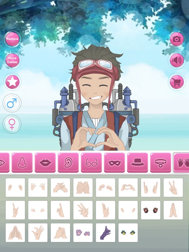 アニメアバター 作成 男の子と女の子を作るゲーム をapp Storeで