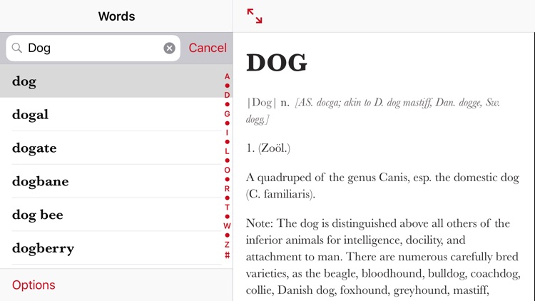 Webster's Writer's Dictionary screenshot-4