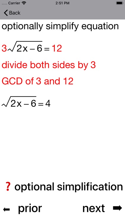 ARadicalEqn Radical Equations
