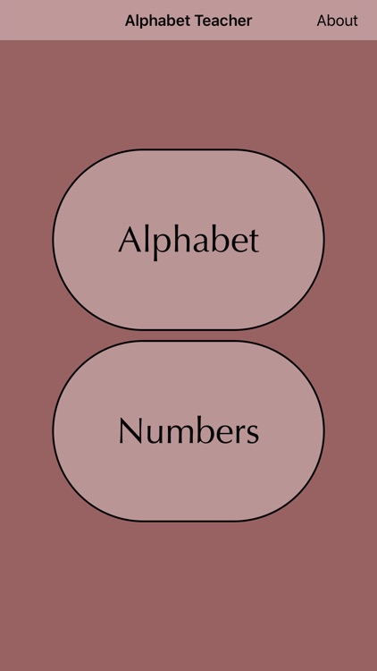 Alphabet Teacher app