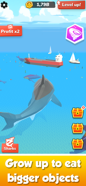 Idle Shark Earth - Mega Tycoon(圖2)-速報App