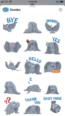 Game screenshot Disney Stickers: Dumbo apk