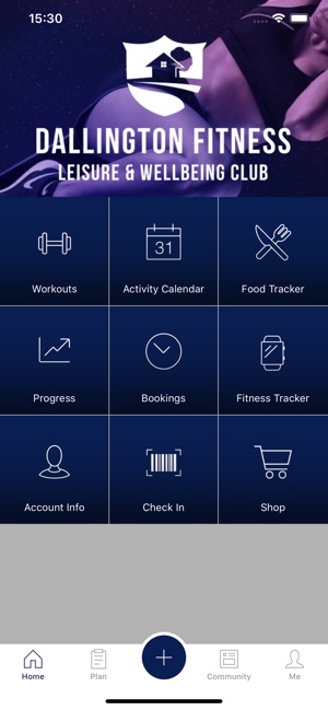 Dallington Fitness App