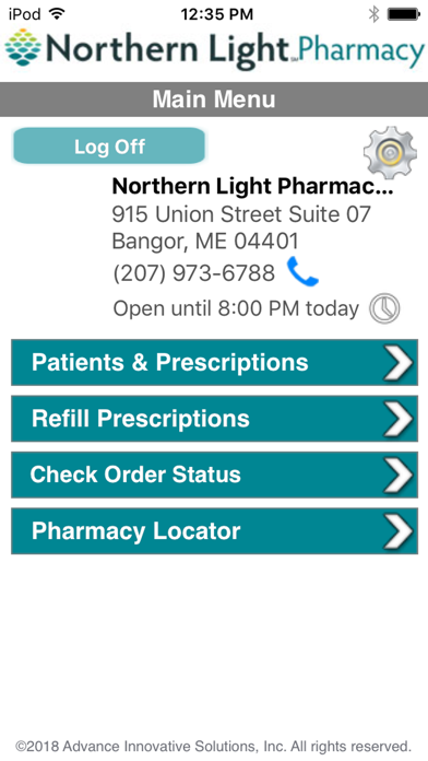 Northern Light Pharmacy screenshot 2