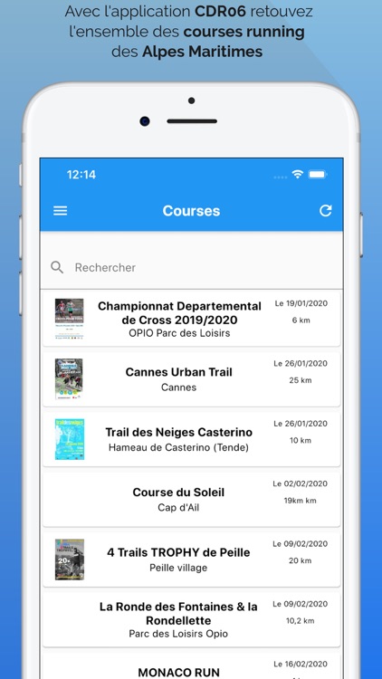 CDR06 - Calendrier des Courses