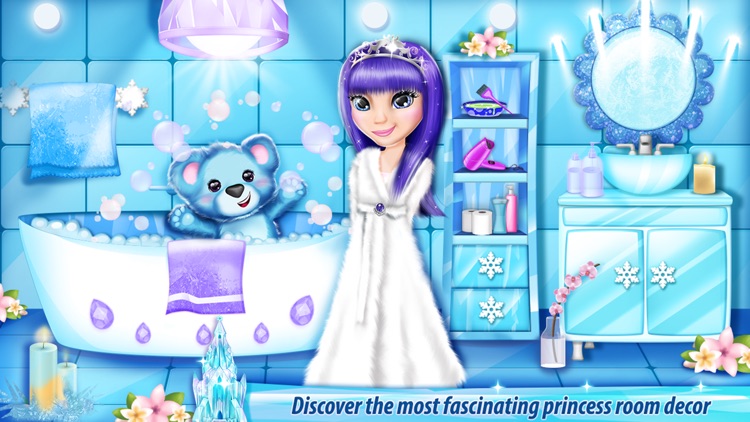 Ice Princess Castle Decoration screenshot-3