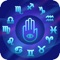 Easily prepare for the future with detailed horoscopes and palm readings accessible in a few taps