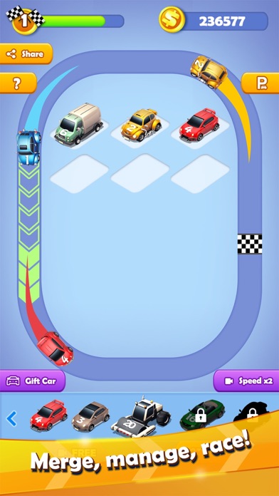 Sports Car Merger screenshot 2
