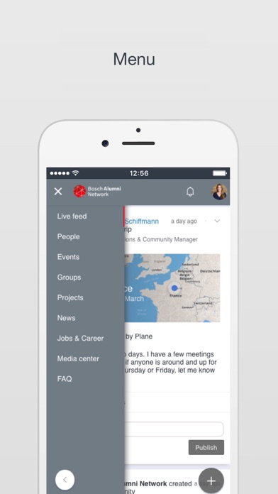 Bosch Alumni Network screenshot 2