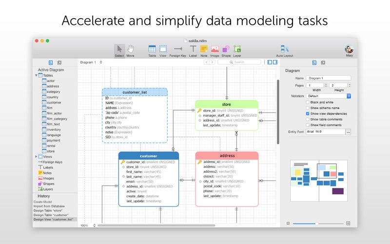 Navicat Data Modeler 3 App Price Drops