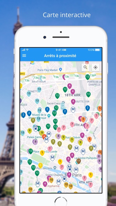 ParisGo - Horaires transports screenshot 3