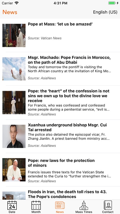 Roman Catholic Calendar screenshot-3