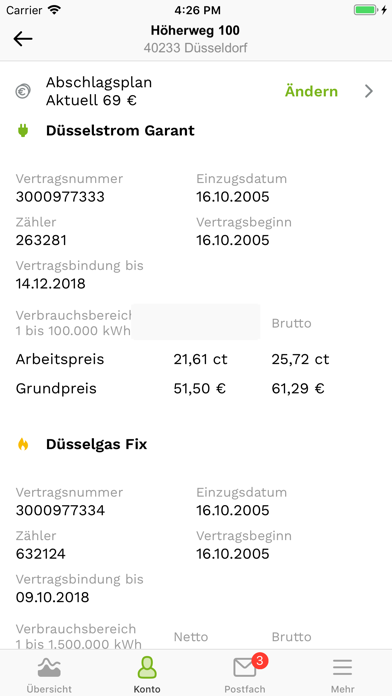 Stadtwerke Düsseldorf Service screenshot 4