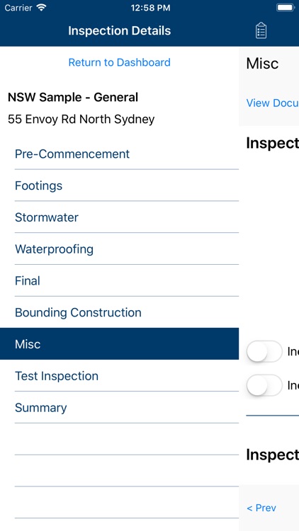 BCS Mobile Inspections