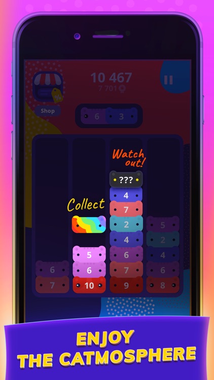 CATRIS - Cute Merging Cat Game