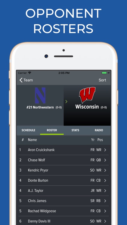 Northwestern Football screenshot-7