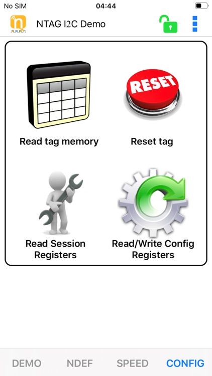 NTAG I2C Demoboard screenshot-3