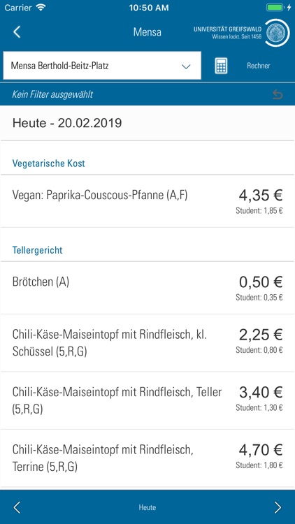 Universität Greifswald screenshot-3