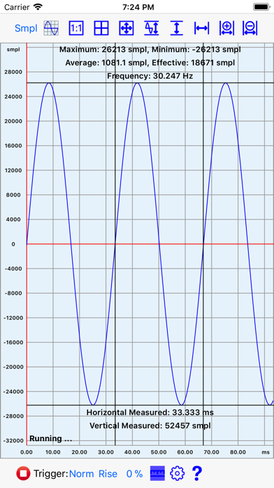 Mobile Oscilloscope Screenshot 5