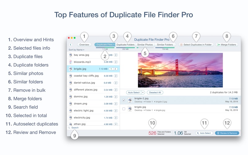 Duplicate File Finder Pro Screenshots