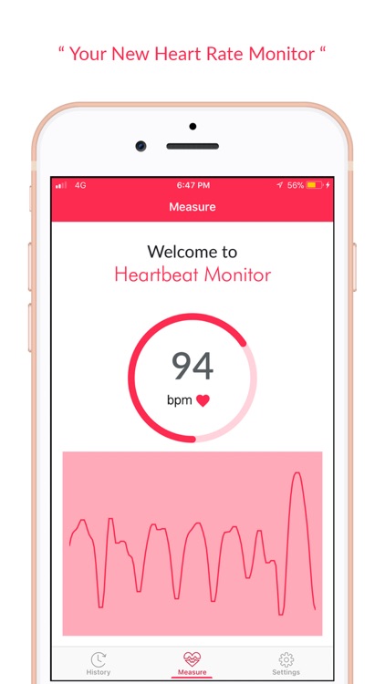 Heartbeat- Heart Rate monitor screenshot-0