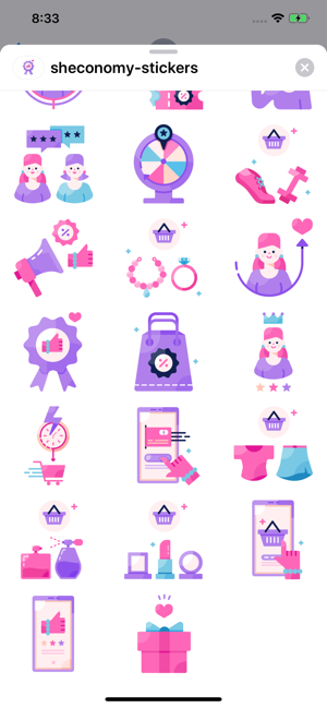 Sheconomy Stickers(圖5)-速報App