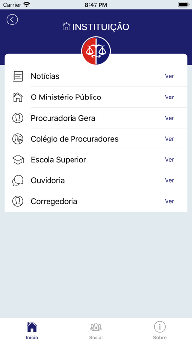 MPMA Cidadão screenshot 2