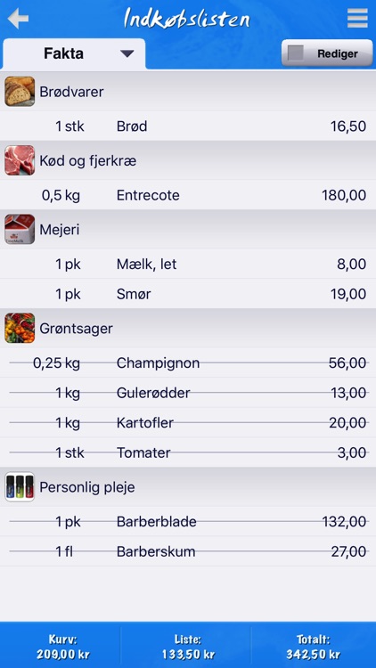 Indkøbslisten screenshot-3