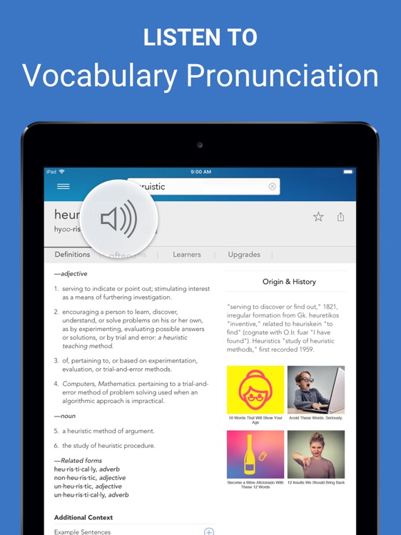 Dictionary.com for iPad screenshot-3