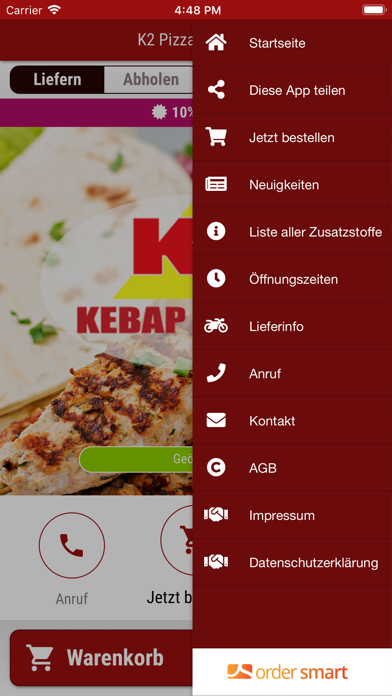 K2 Pizza & Kebap screenshot 2