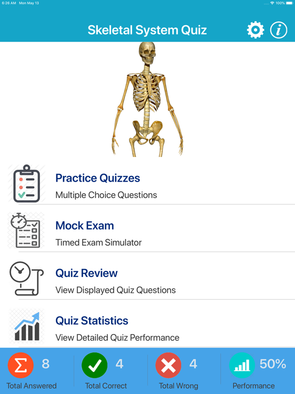 Skeletal System Quizzes App Price Drops 8047