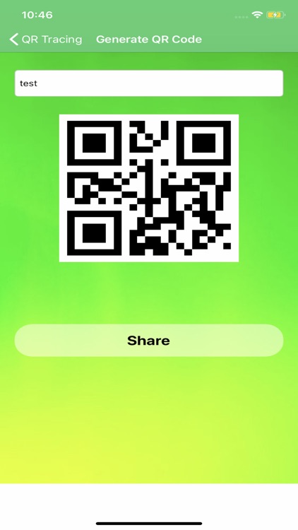 QR Tracing