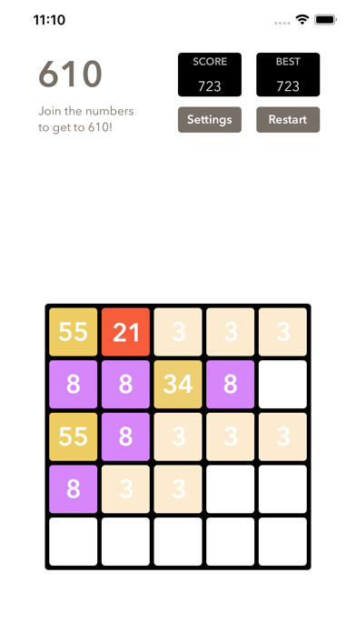 2048 - Sliding Block Puzzle screenshot 3