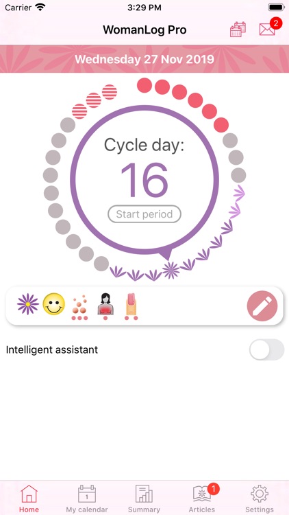 WomanLog Pro Calendar