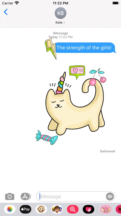 Girly Stickers App