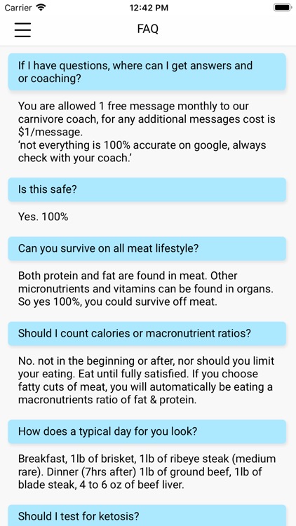 Carnivore Diet screenshot-7