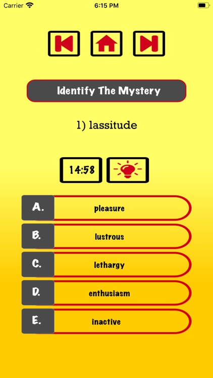 Mystery Quiz