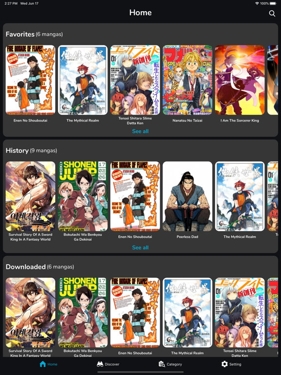 [Updated] Manga Reader Offline Reader PC / iPhone / iPad App (Mod