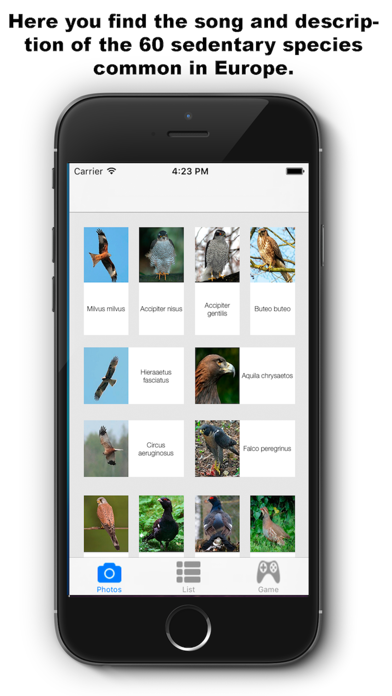 Birds Songs App, ornithologyのおすすめ画像1
