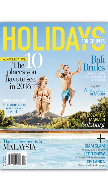 Holidays for Couples Magazine