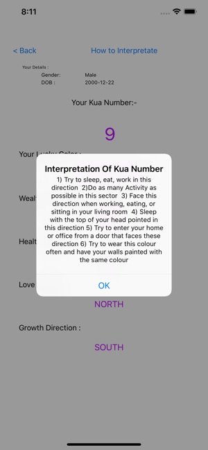 Kua Number Calculator Pro(圖5)-速報App