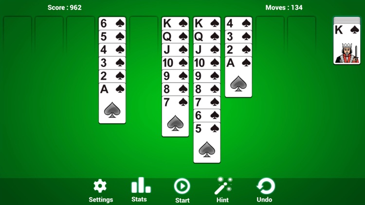 Spider Solitaire Classic fun screenshot-3