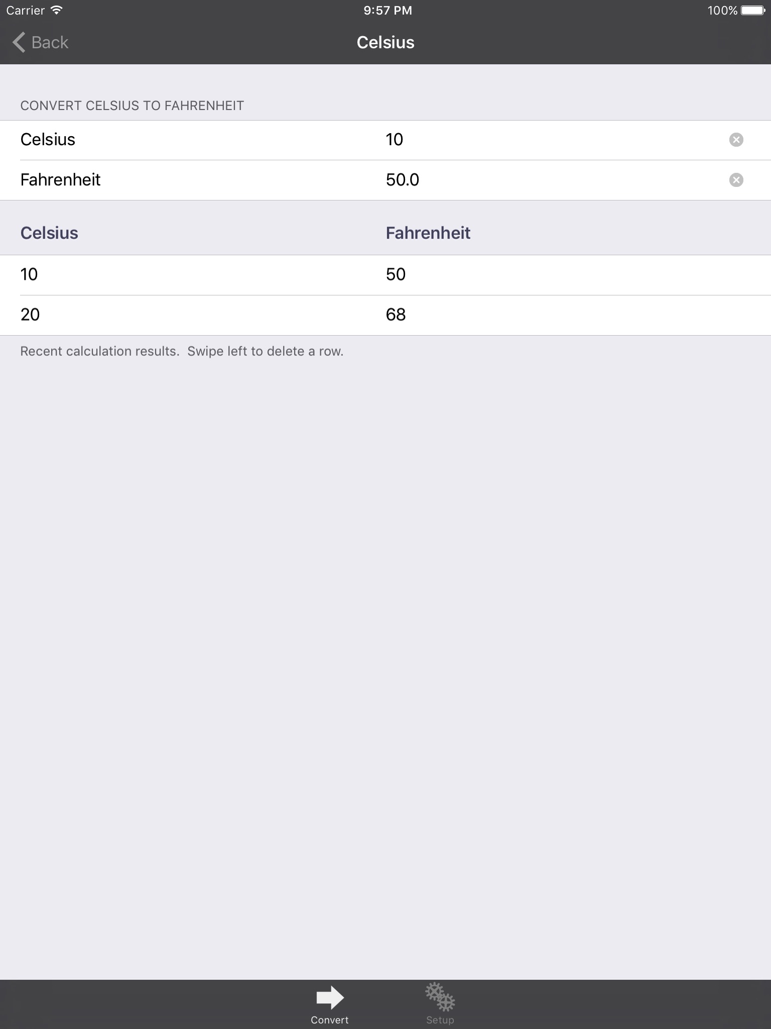 InterCalc screenshot 3