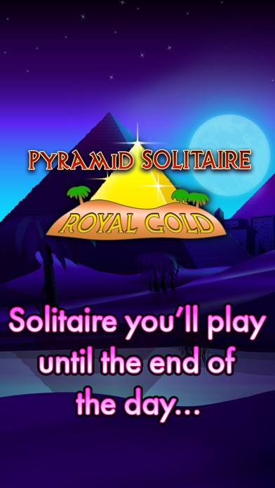Pyramid Solitaire Royal Gold screenshot 3