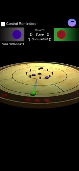 Game screenshot Virtual Crokinole hack