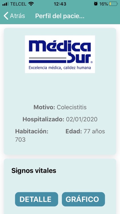 Expediente Clínico Médica Sur