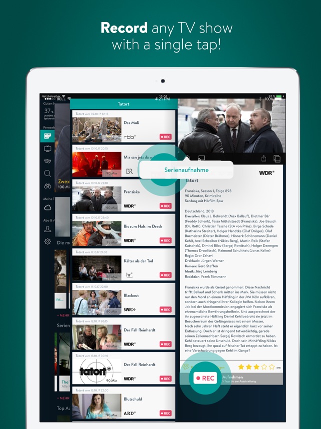 Youtv German Tv Online Video On The App Store